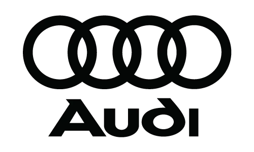 black audi logo