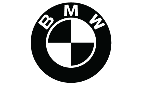 black bmw logo