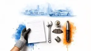 checklist for car maintenance car parts