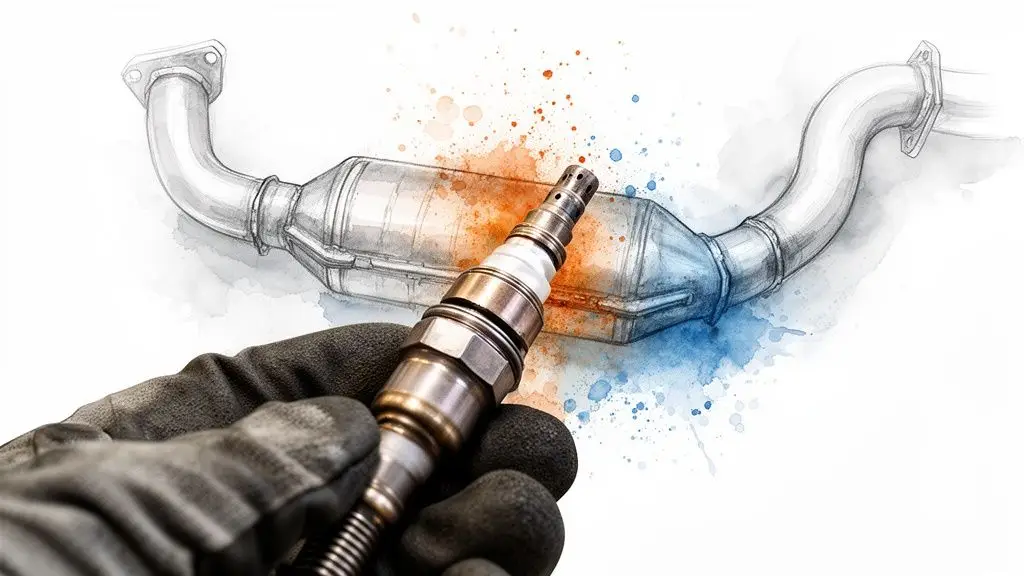 downstream oxygen sensor location o2 sensor