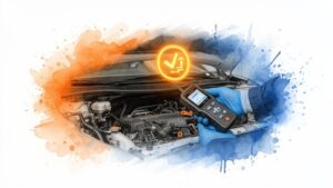 engine light service car diagnostics
