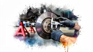 how to inspect brake rotors brake inspection