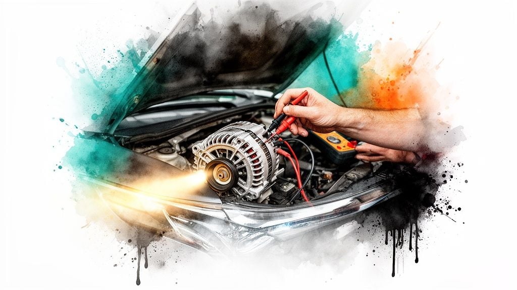 how to know if alternator is bad alternator test