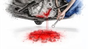 what causes transmission fluid to leak transmission leak