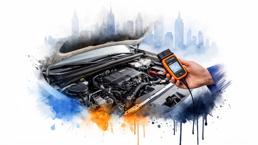 car engine diagnosis diagnostic tool