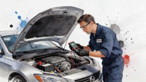 auto electrical repair mechanic testing