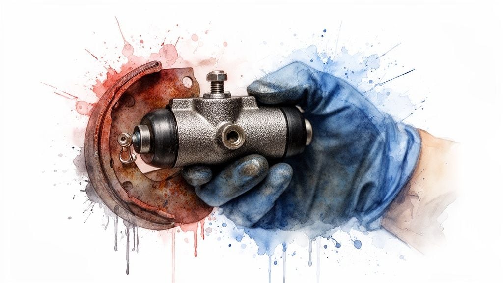 brake wheel cylinder auto repair