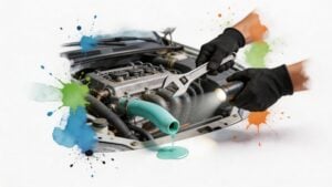 car coolant leak mechanic inspection