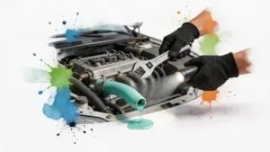 car coolant leak mechanic inspection