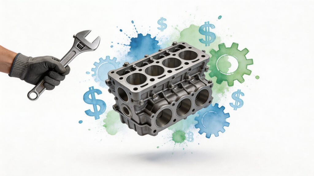 how much does engine repair cost engine block