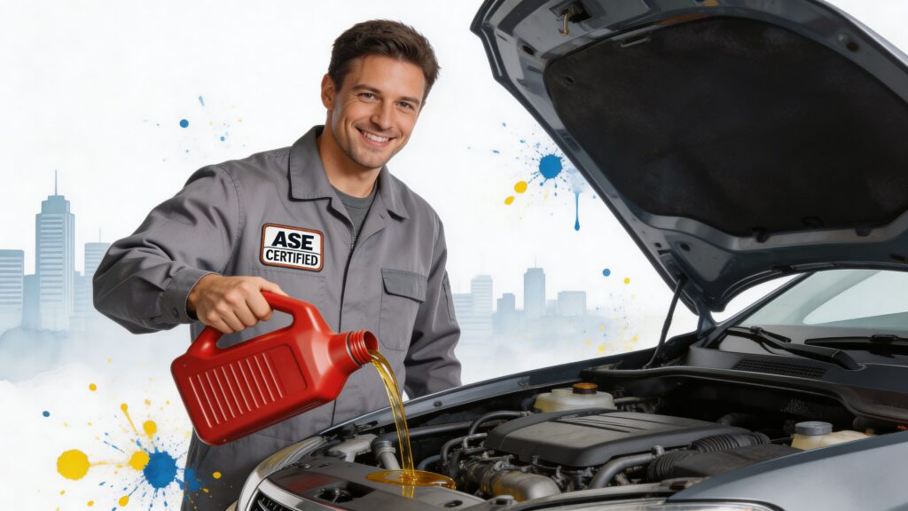 oil change north richland hills mechanic oil change