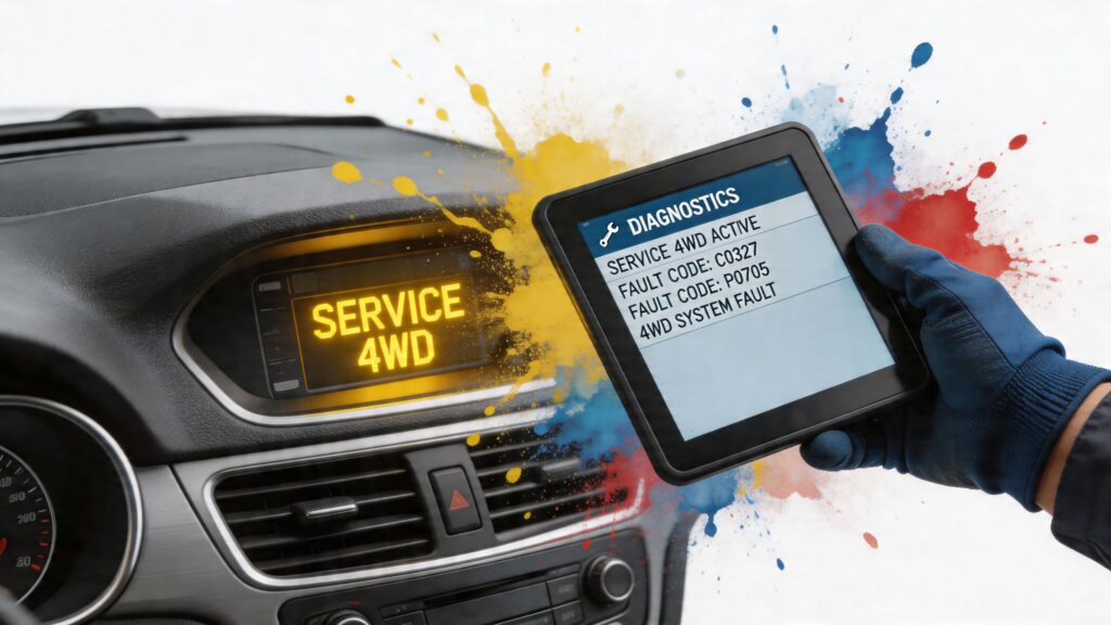service 4wd light vehicle diagnostics
