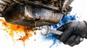 hole in oil pan mechanical repair