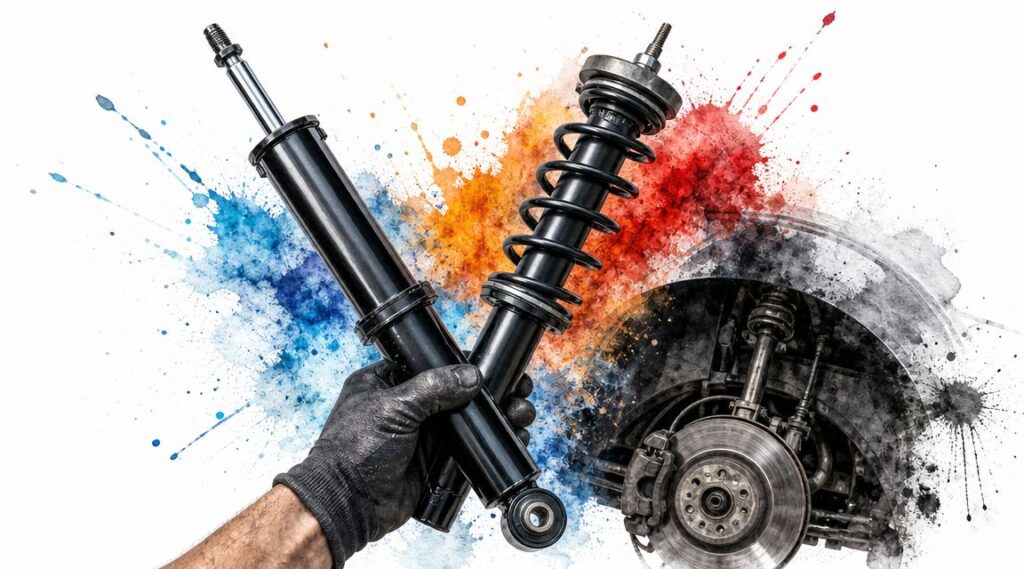 shock and strut replacement shock absorber