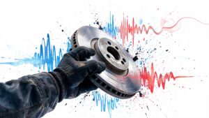warped rotor sound brake rotor