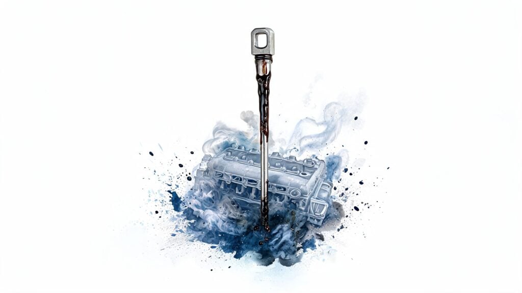 what causes a car to burn oil engine oil
