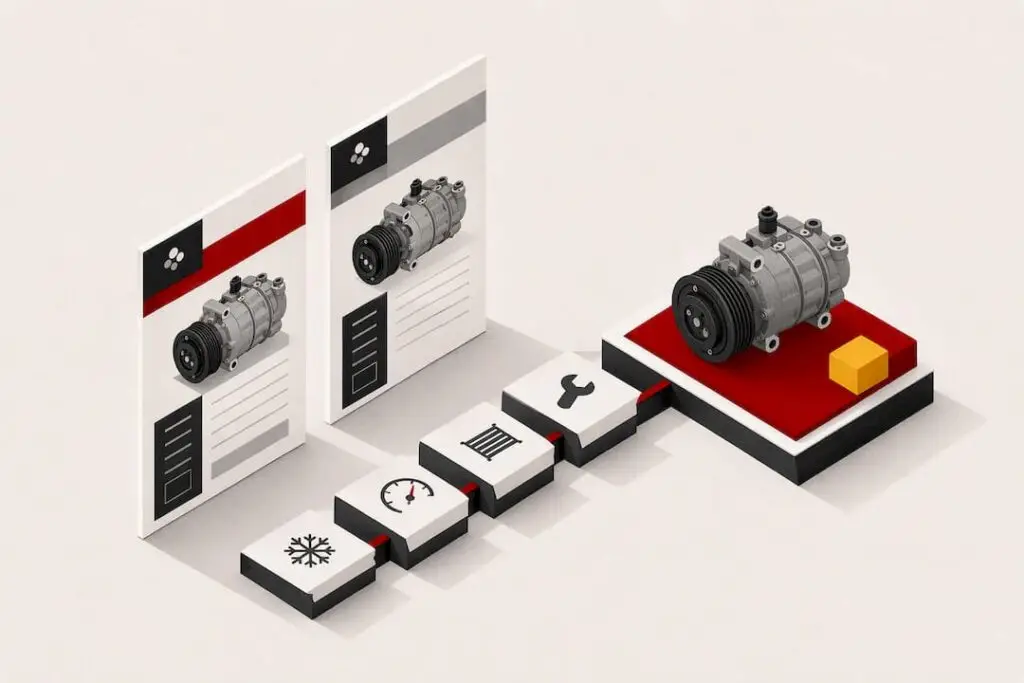 Isometric AC repair estimate title card