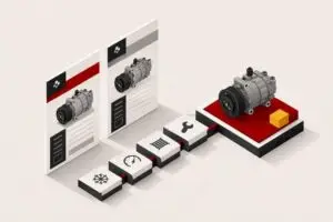 Isometric AC repair estimate title card