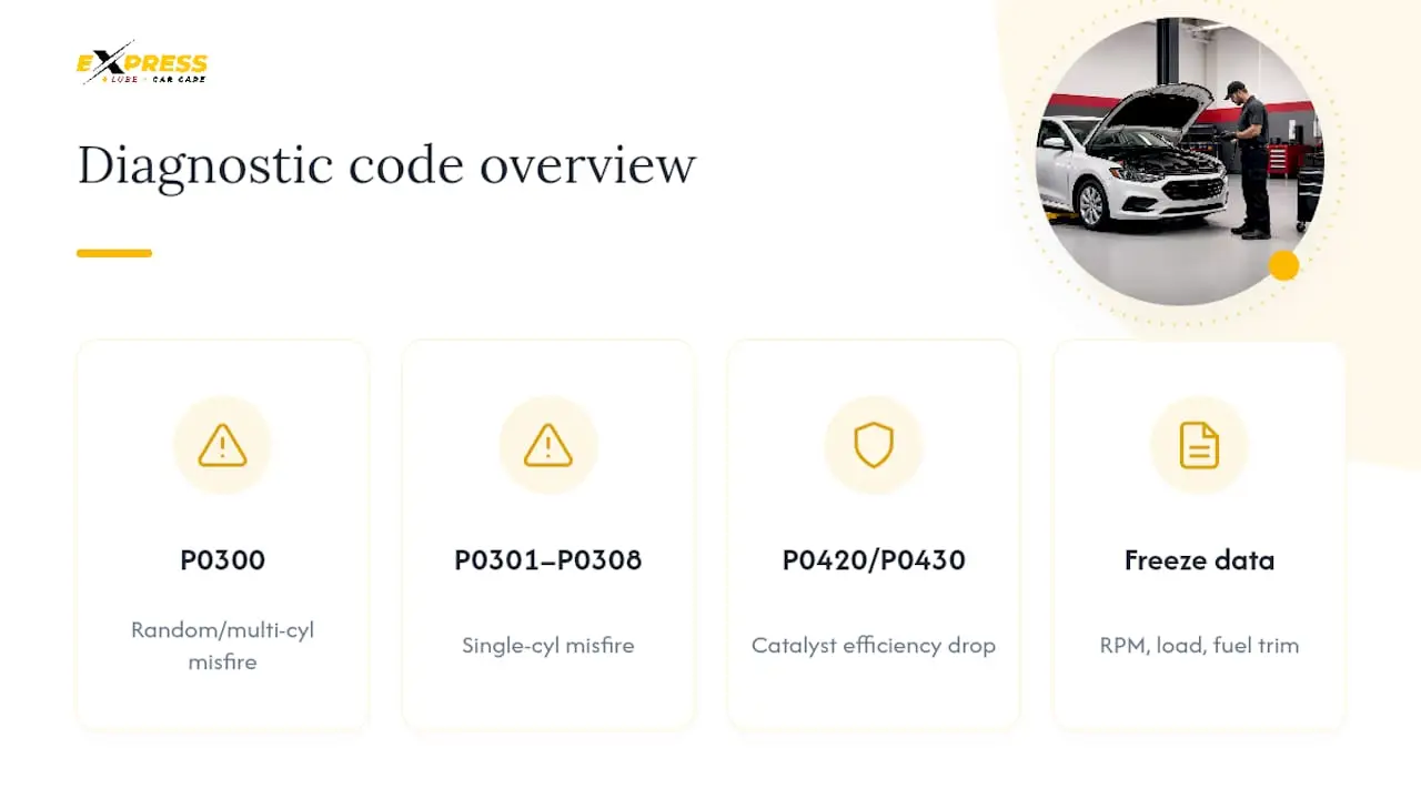 Diagnostic code categories and supporting data